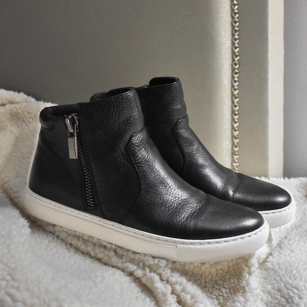Kenneth Cole Kiera Leather High Tops